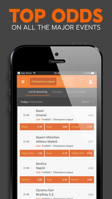 888sport on the go - top odds